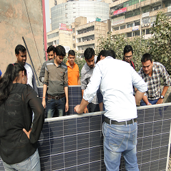 Solar power plant design institute in delhi, Institute offer solar certificate courses in delhi